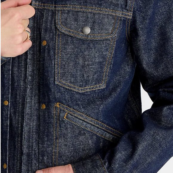 Wallace & Barnes Denim Jacket NWT - Picture 2 of 4